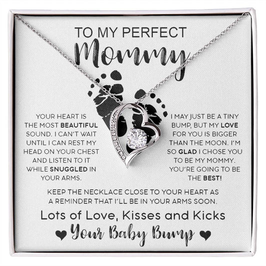 To My Perfect Mommy | Forever Love Necklace